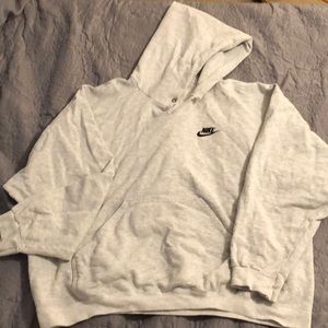 Unisex Grey Nike sweatshirt